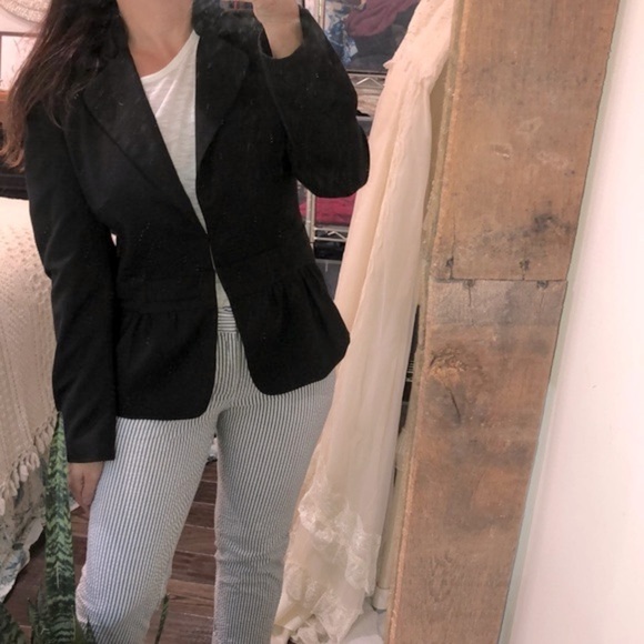 Jessica Mclintock black blazer jacket size 12 - Picture 3 of 10